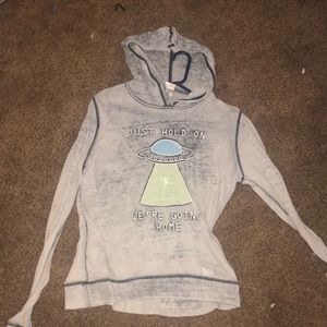 A alien hoodie :)